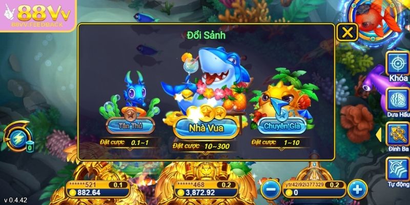 TP Bắn cá Dễ Dàng 88VV – Giải Trí Đại Dương Sống Động 2 Đồ họa sống động chân thực