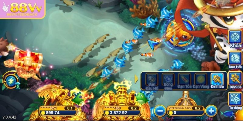 TP Bắn cá Dễ Dàng 88VV – Giải Trí Đại Dương Sống Động 3 Nạp tiền vào tài khoản