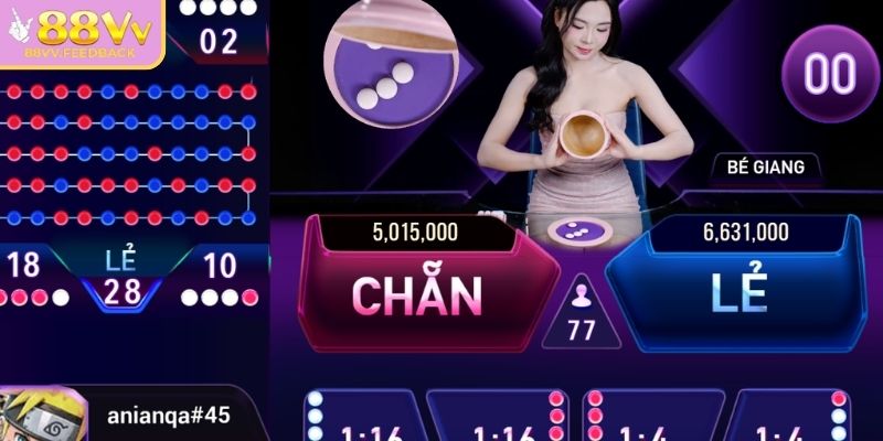 Cược lẻ trong xóc đĩa